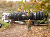 Début des travaux Camping